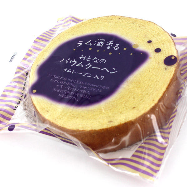ラムレーズンバウムクーヘン
