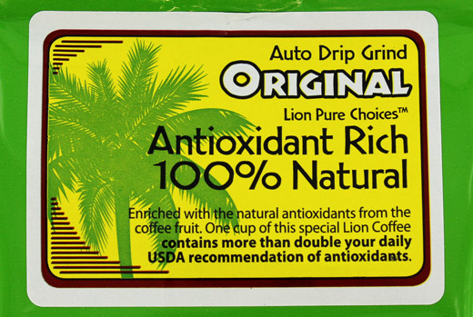 Lion Antioxidant Rich