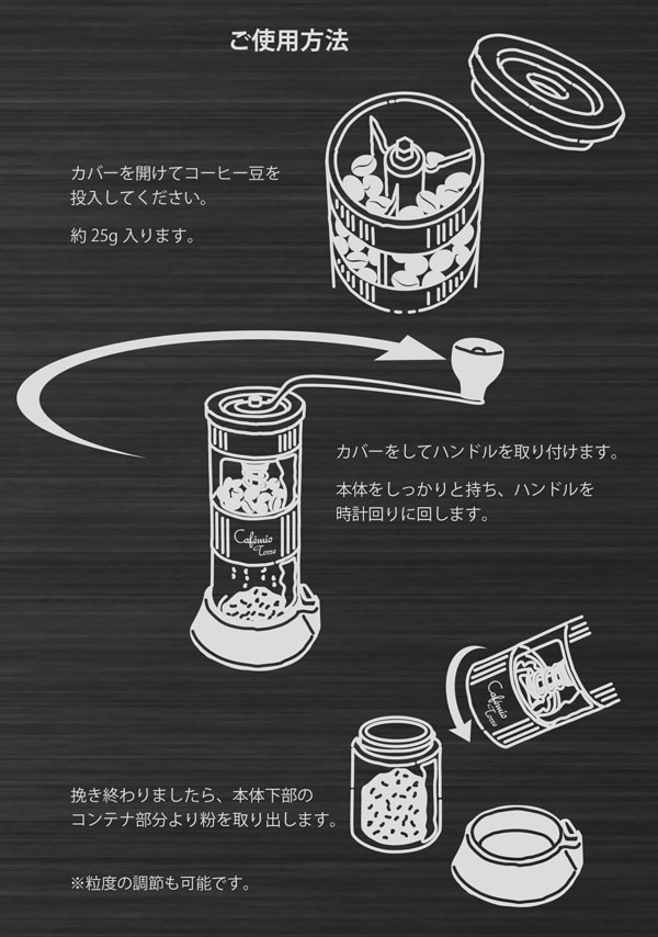 カフェミオ トーレ(セラミックコーヒーミル)
