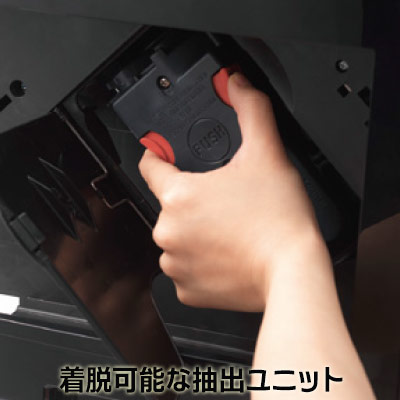デロンギ エレッタ カプチーノ ECAM44660BH 着脱可能な抽出ユニット