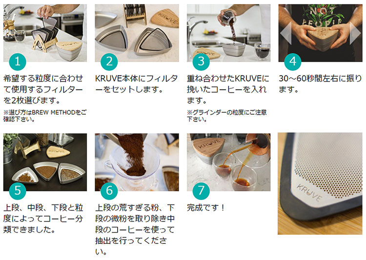 KRUVE_Sifterクルーヴ・シフター