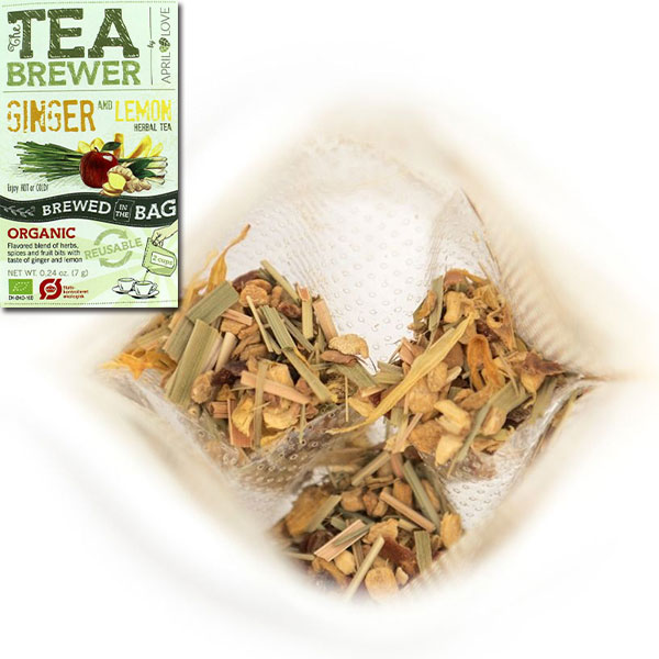 TEA BREWER(ティーブリュワー) GINGER&LEMON ジンジャー&レモン