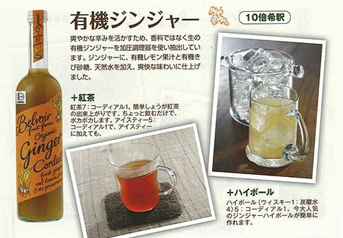 コーディアルの飲み方