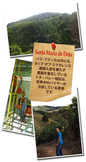 カップ・オブ・エクセレンス 受賞農園イメージ