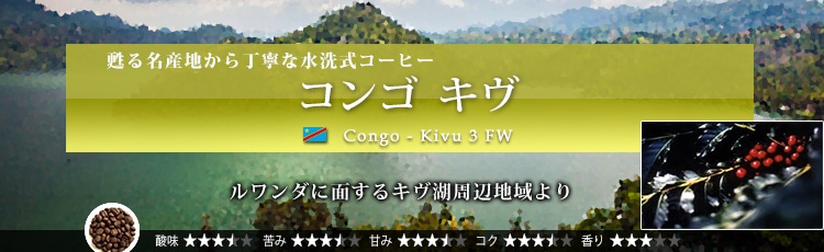 コンゴ キヴ Congo - Kivu 3 FW