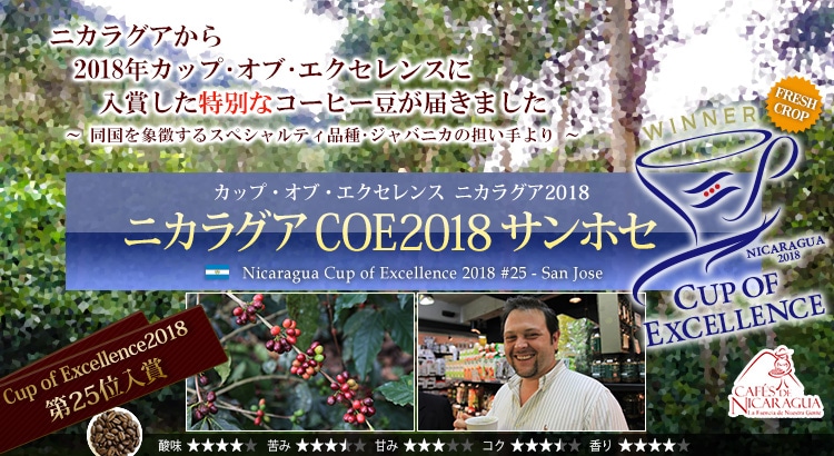 ニカラグア COE2018 サンホセ - Nicaragua Cup of Excellence 2018 #25 San Jose