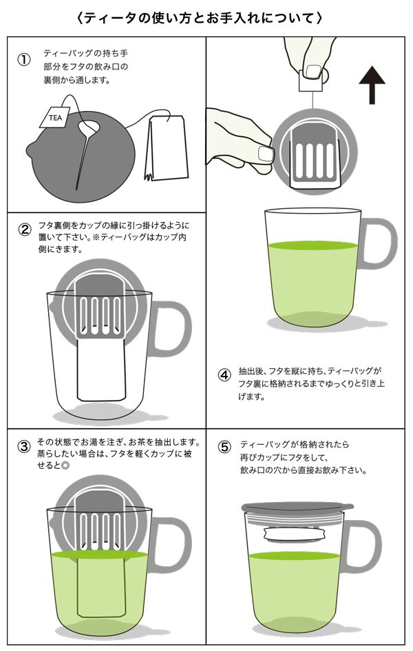 リバーズ ティーバッグカップ ティータ