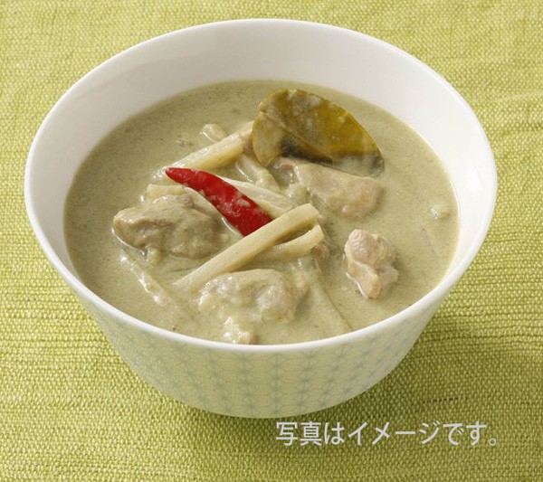 ミヤジマ ココナッツ香る緑野菜とチキンのグリーンカレー