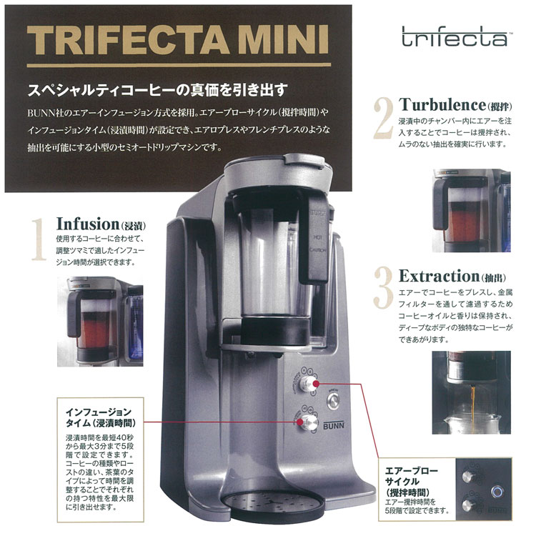 BUNN TRIFECTA MINI o gCtFN^ ~j R[q[u[[ 899449  i^tws 