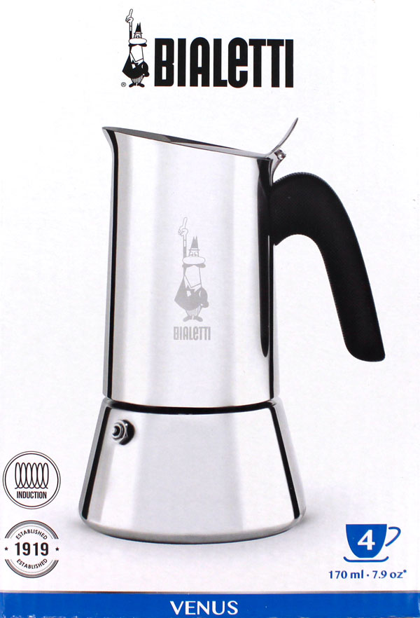 BIALETTI ビアレッティ ヴィーナス 4cup ステンレス製 7254