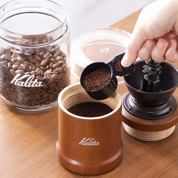 【色: ブラック】カリタ Kalita コーヒーメジャー ホーロー製 エナメル