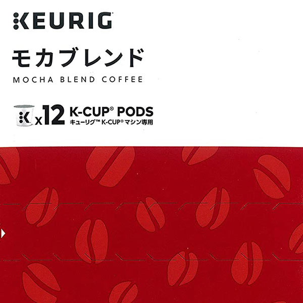 キューリグ K-CUP モカブレンド ８g×12個入 KEURIG Kカップ カップス