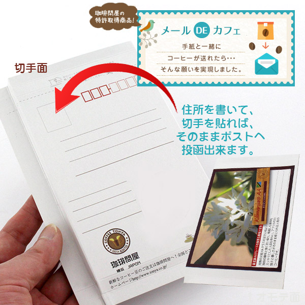 メールDEカフェ(20g)説明