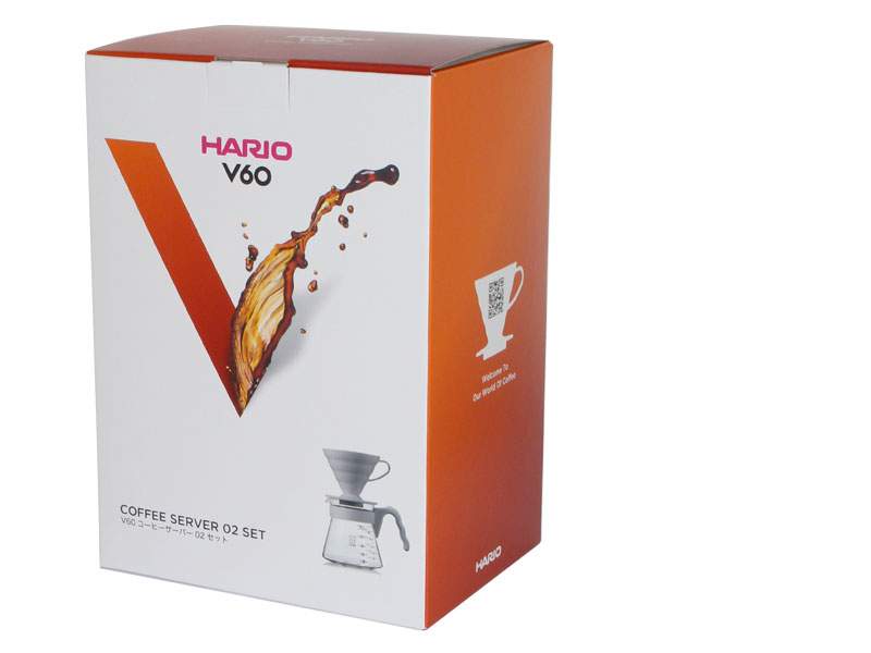 HARIO nI V60 ~R[q[T[o[02Zbg y[O[ 1-4tp pe700ml vʃXv[ 02~y[p[40