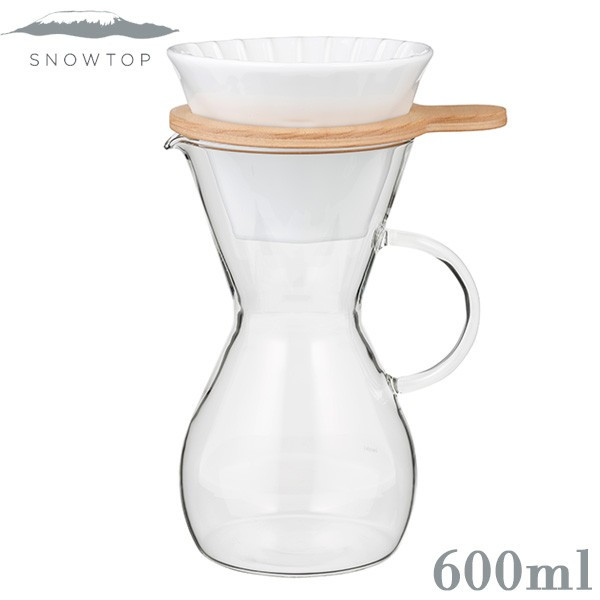 iwaki SNOWTOP コーヒーカラフェ 600ml　K8694T-M