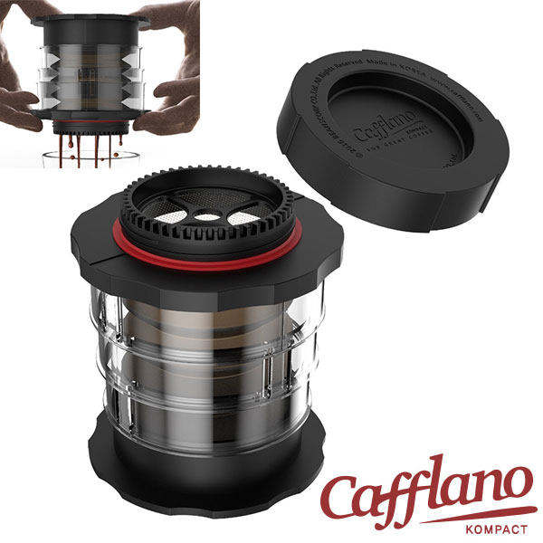 Cafflano Kompact iJt[mRpNgj t`vXR[q[[J[ 250ml ubN P100-BK i^tws