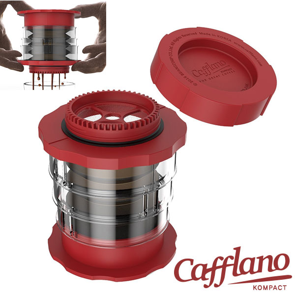 Cafflano Kompact iJt[mRpNgj t`vXR[q[[J[ 250ml ubN  P100-RD i^tws