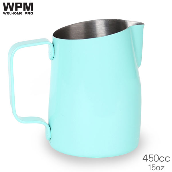 WPM ミルクピッチャー シャープスパウト 450ml ブルー HC7107BU