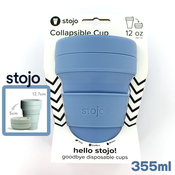 stojo Xg[W STEEL 12oz 355ml VRfނ̐܂݃}CJbv