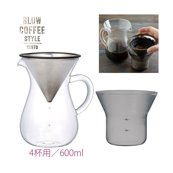 KINTO SLOW COFFEE STYLE R[q[JtFZbg 600ml@SCS-04-CC@27621