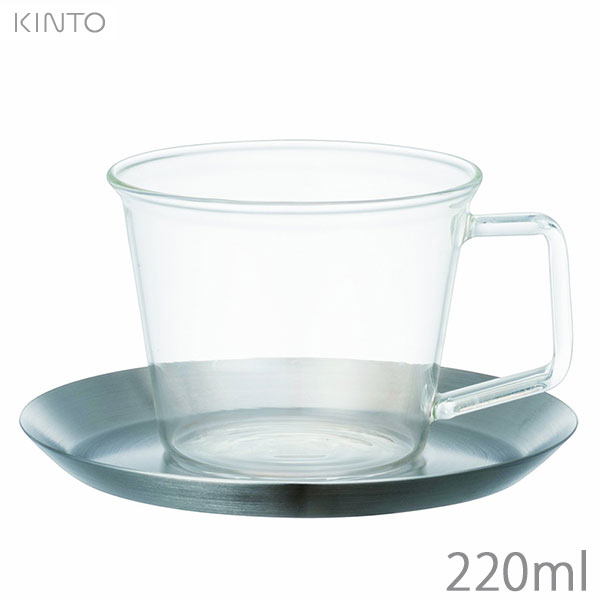 KINTO_CASTコーヒーカップ＆ソーサーステンレス23085