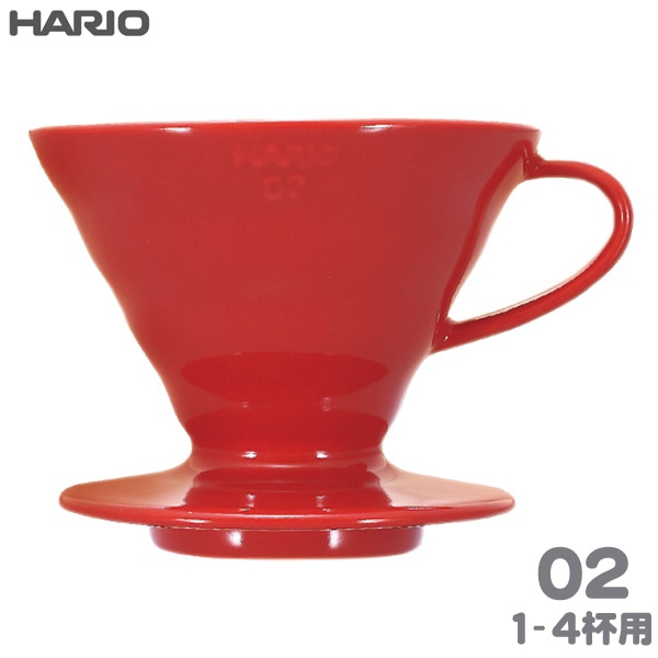 HARIO nI V60߃hbp[02 Z~bN bh 1-4tp 퐻 VDCR-02-R