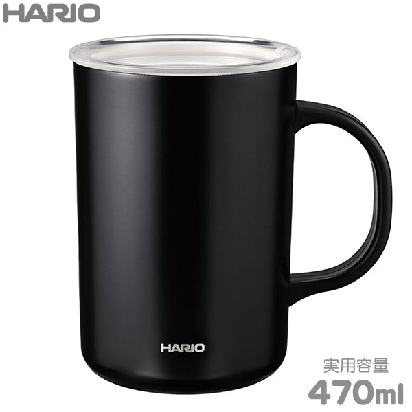 HARIO nI Z~bNR[eBO ^dۉ}O 470ml ubN CMG-470-B