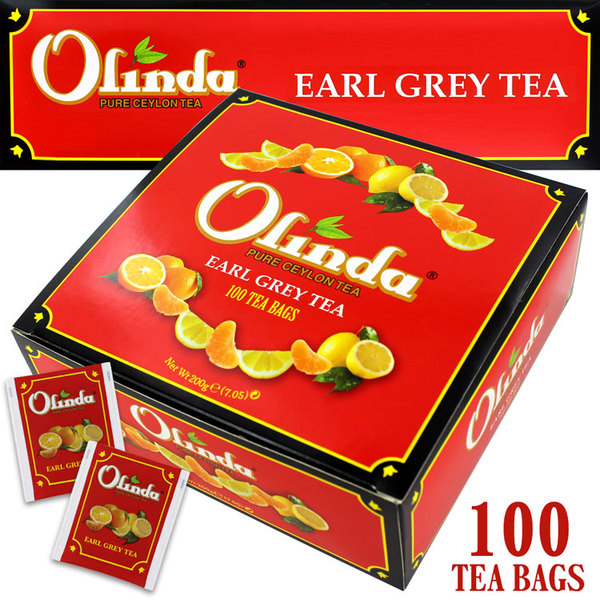 紅茶】 オリンダ アールグレイ 100TB (ティーバッグ)