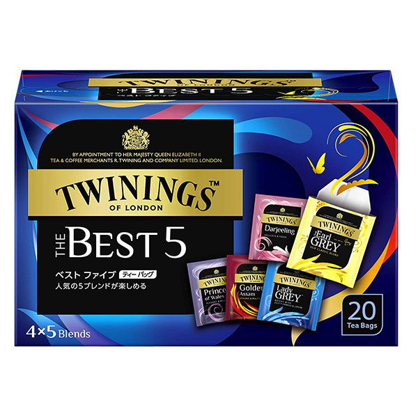 TWININGS gCjO UExXgt@Cu eB[obO 20TB (ݔ׊e4p×5)