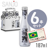 サンジョワイン BARDOO バルドゥー 187ml ブラジル産シードル （4.5％甘口）【６本セット】 送料無料