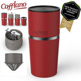 Cafflano Klassic （カフラーノクラシック） オールインワンコーヒーメーカー 250ml レッド CKRD