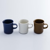 bonmac ボンマック コーヒーテイスティングマグ 白・青・茶の３個セット（各120ml）