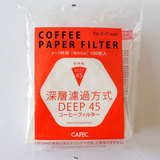 �O�m CAFEC �f�B�[�v45 �R�[�q�[�t�B���^�[ �z���C�g 100�� �i3-7�t�p�j
