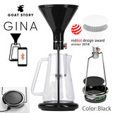 ゴートストーリー ジーナ スマートコーヒーメーカー ブラック GINA GS4065BL 取寄品／日付指定不可