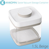 Ankomn アンコムン ダイヤル式真空保存容器 Turm N Seal ターンシール 1 2l クリスタル
