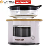 UNIQ x oceanrich ユニーク オーシャンリッチ 自動ドリップ コーヒーメーカー ホワイト UQ-CR8200WH 送料無料