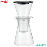 iwaki イワキ ウォータードリップコーヒーサーバー 440ml KT8644-CL1