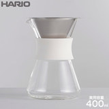 Simply HARIO ハリオ グラス コーヒーメーカー 1-2杯用 400ml S-GCM-40-W
