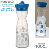 HARIO ハリオ ウォータージャグ サーモカラー 1000ml ブルー WJT-10-BU