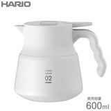 HARIO ハリオ V60 保温ステンレスサーバーPLUS 600ml ホワイト VHSN-60-W