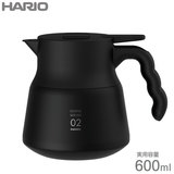 HARIO ハリオ V60 保温ステンレスサーバーPLUS 600ml ブラック VHSN-60-B