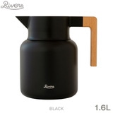 RIVERS リバーズ サーモジャグ キート 1.6L ブラック ラージサイズ 真空二重構造ステンレス魔法瓶
