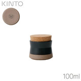 KINTO キントー セラミックラボ キャニスター 100ml ブラック CLK-211 29702