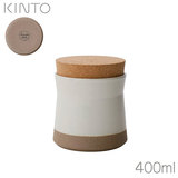 KINTO キントー セラミックラボ キャニスター 400ml ホワイト CLK-211 29703