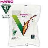 HARIO �n���I V60 01�p �~���t�B���^�[ VCF-01-100W �i�_�f�Y���E�P�O�O���j