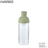 HARIO ハリオ フィルターインボトル 300ml スモーキーグリーン FIB-30-SG 耐熱ガラスボトル