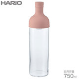 HARIO ハリオ フィルターインボトル 750ml スモーキーピンク FIB-75-SPR 耐熱ガラスボトル