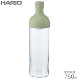 HARIO ハリオ フィルターインボトル 750ml スモーキーグリーン FIB-75-SG 耐熱ガラスボトル