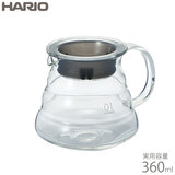 HARIO ハリオ V60 レンジサーバー360 クリア 1-2杯用 XGSR-36-TB