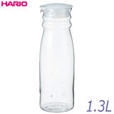 ハリオ フリーポット 1.3L　透明ホワイト FP-13-TW